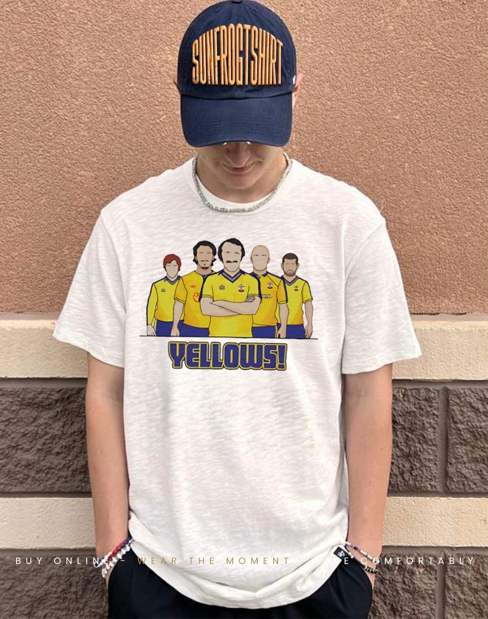 Southampton F.C. legends yellows shirt