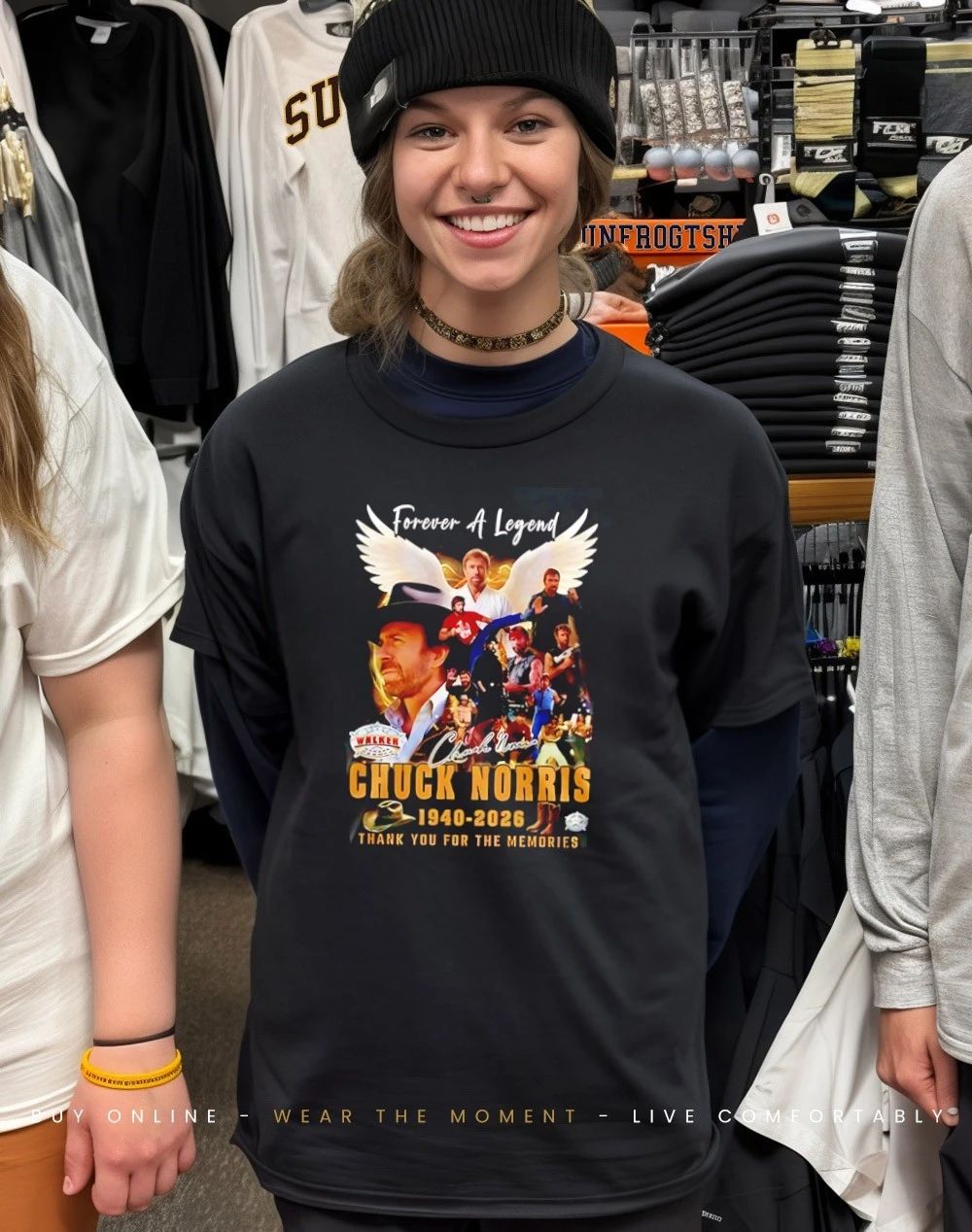 Chuck Norris Forever A Legend 2026 Rest In Glory shirt
