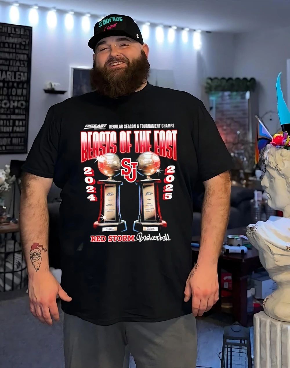 St. John’s Red Storm Regular Season x Tournament Champions Combo shirt
