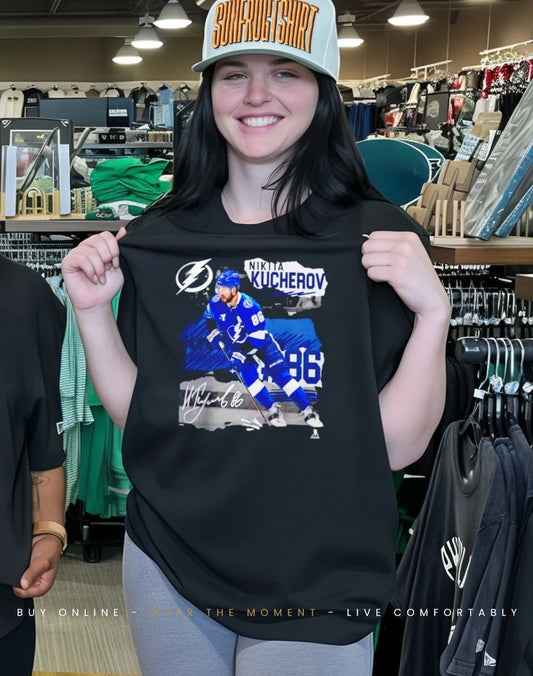 Tampa Bay Lightning Nikita Kucherov Fresh Ice signature shirt