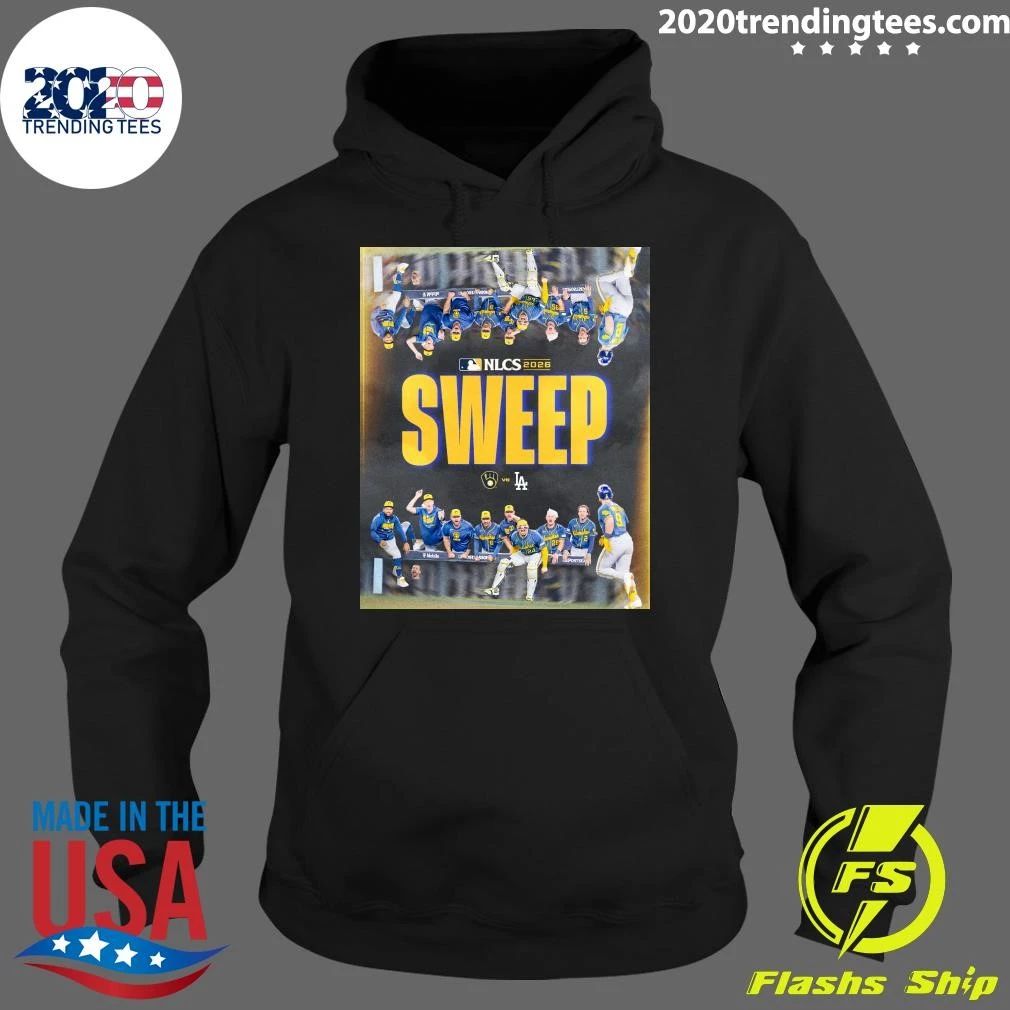 Milwaukee Brewers NLCS 2026 Sweep Victory Over Los Angeles Dodgers Baseball Playoffs Champions Shirt