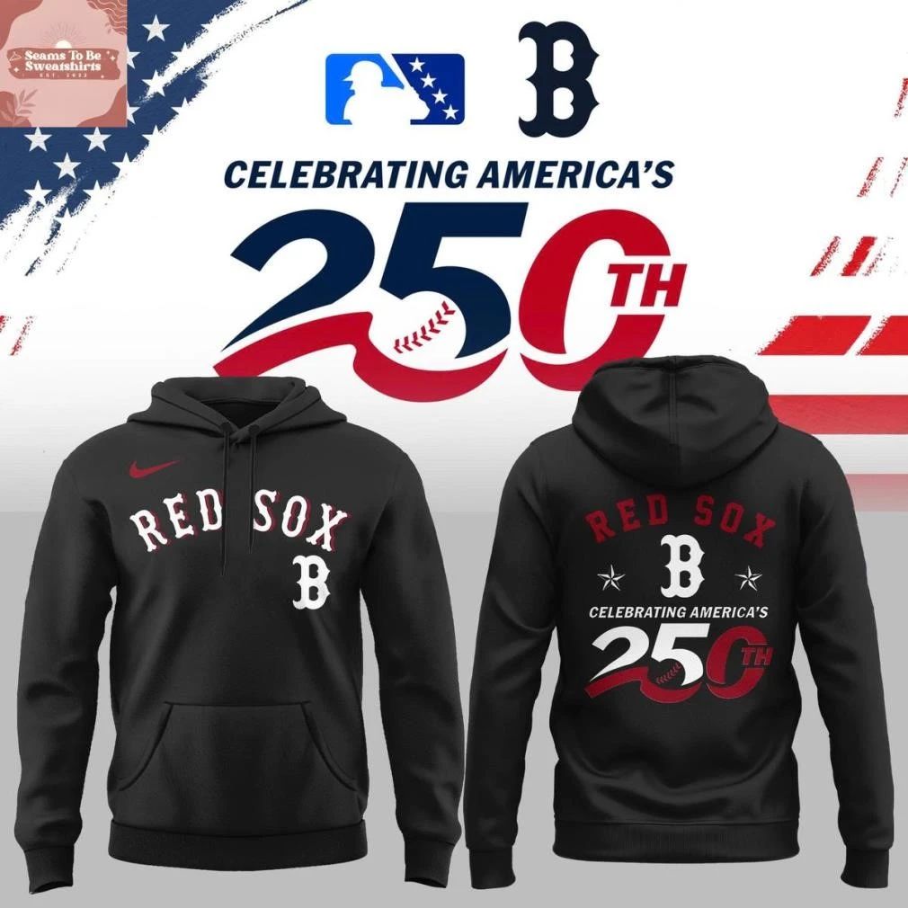 Boston Red Sox 2026 Celebrating America’s 250th Hoodie