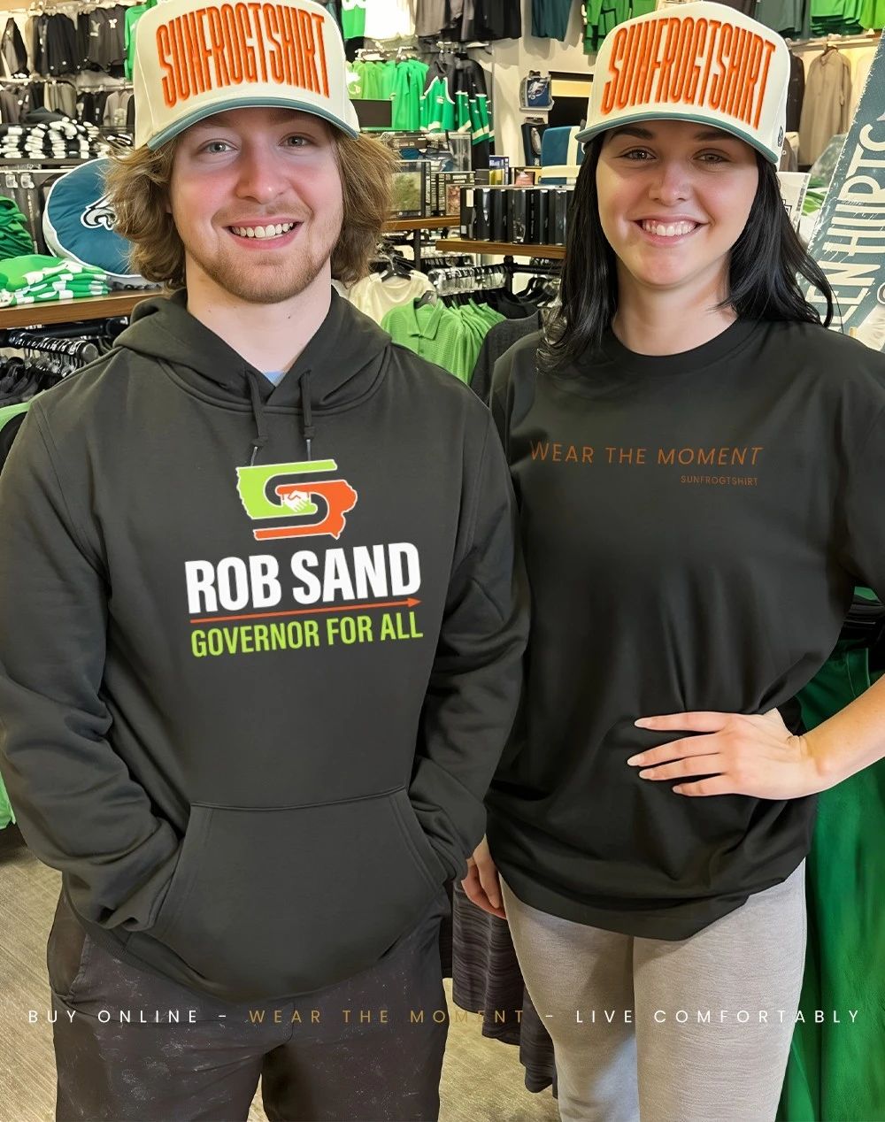 Rob Sand Governor for All shirt