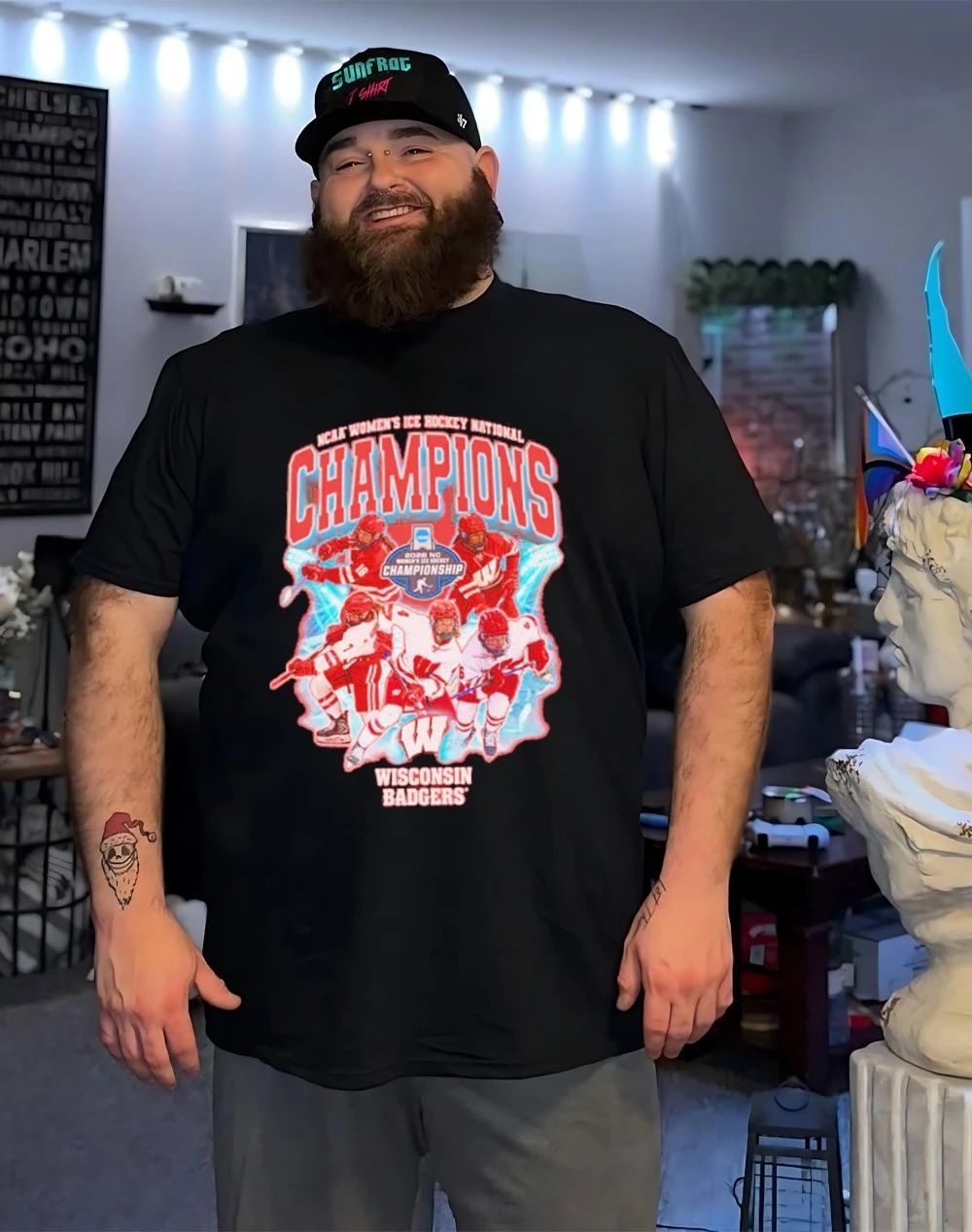 Wisconsin Women’s Ice Hockey 2026 National Champions shirt