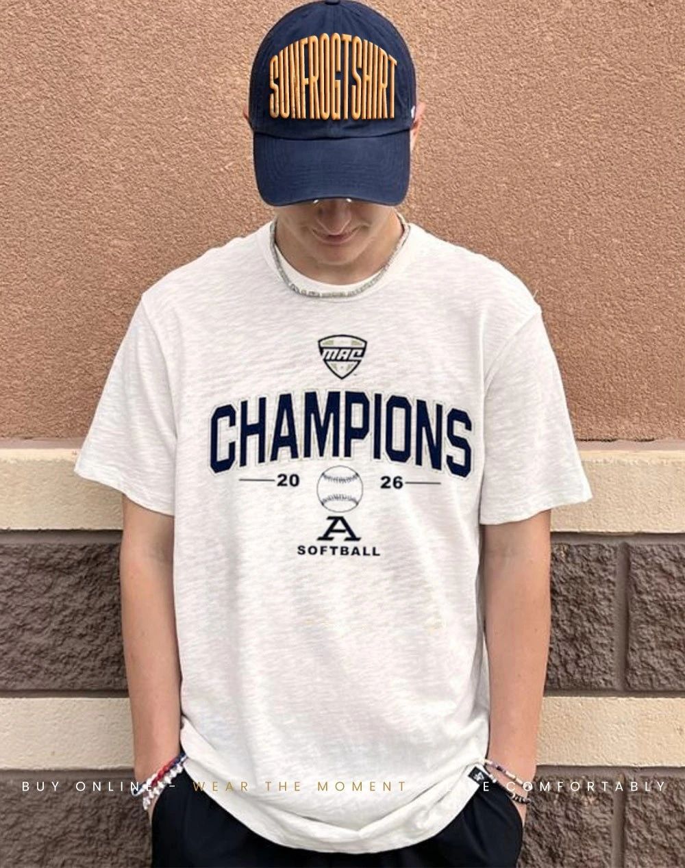 MAC Softball Tournament Champions 2026 shirt