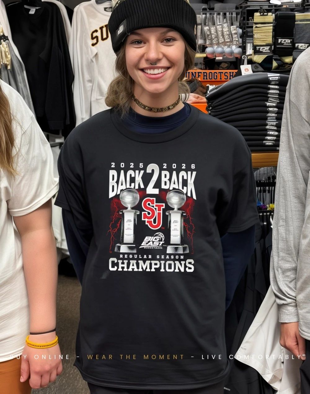 St. John’s Red Storm 2026 Big East Back-to-Back Regular Season Champions shirt