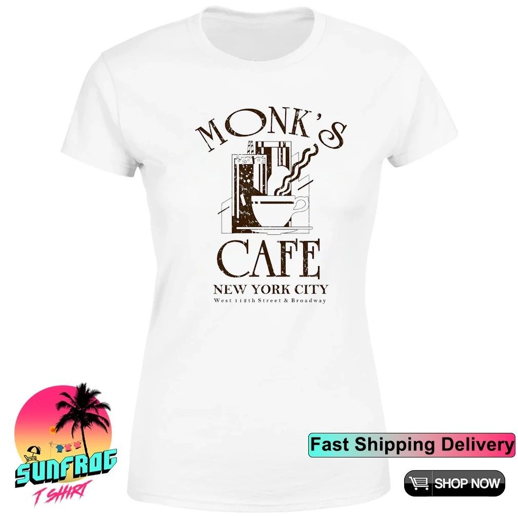 Monks Cafe Diner New York West 112th Street and Broadway shirt