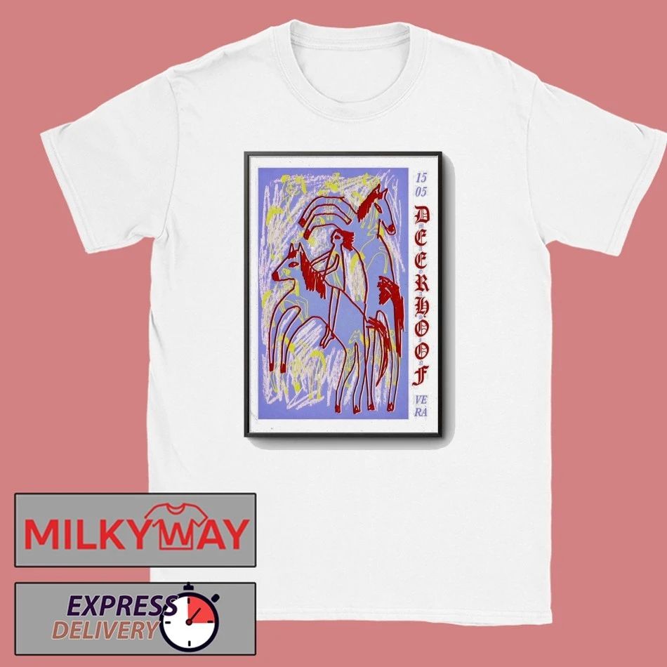 Deerhoof With Magasin May 15 2026 Groningen NL Poster shirt