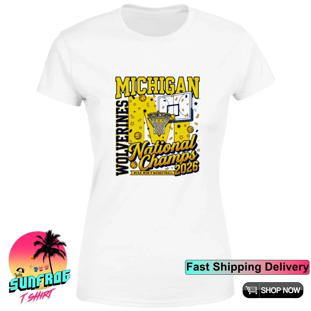 Michigan Basketball National Champions 2026 art shirt