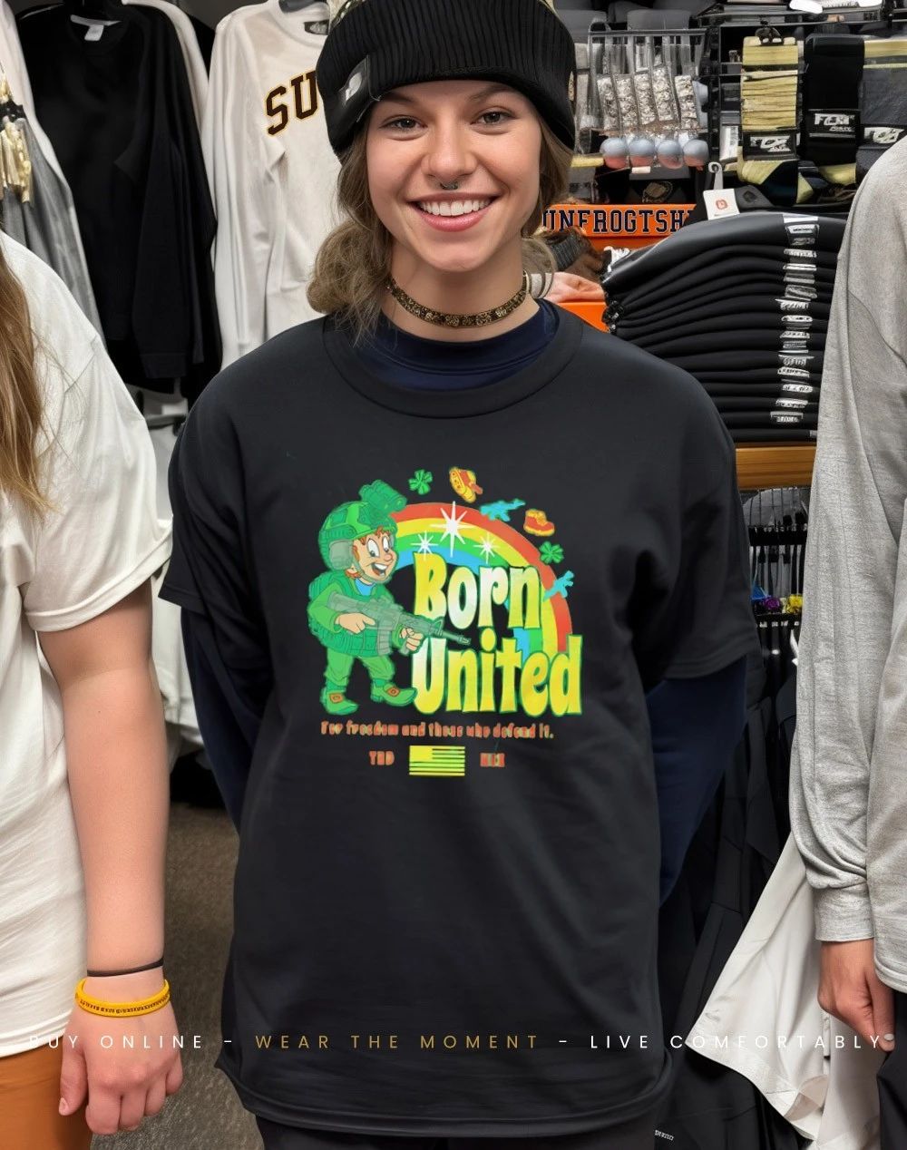 Born United Feelin’ Lucky St. Patrick’s Day shirt
