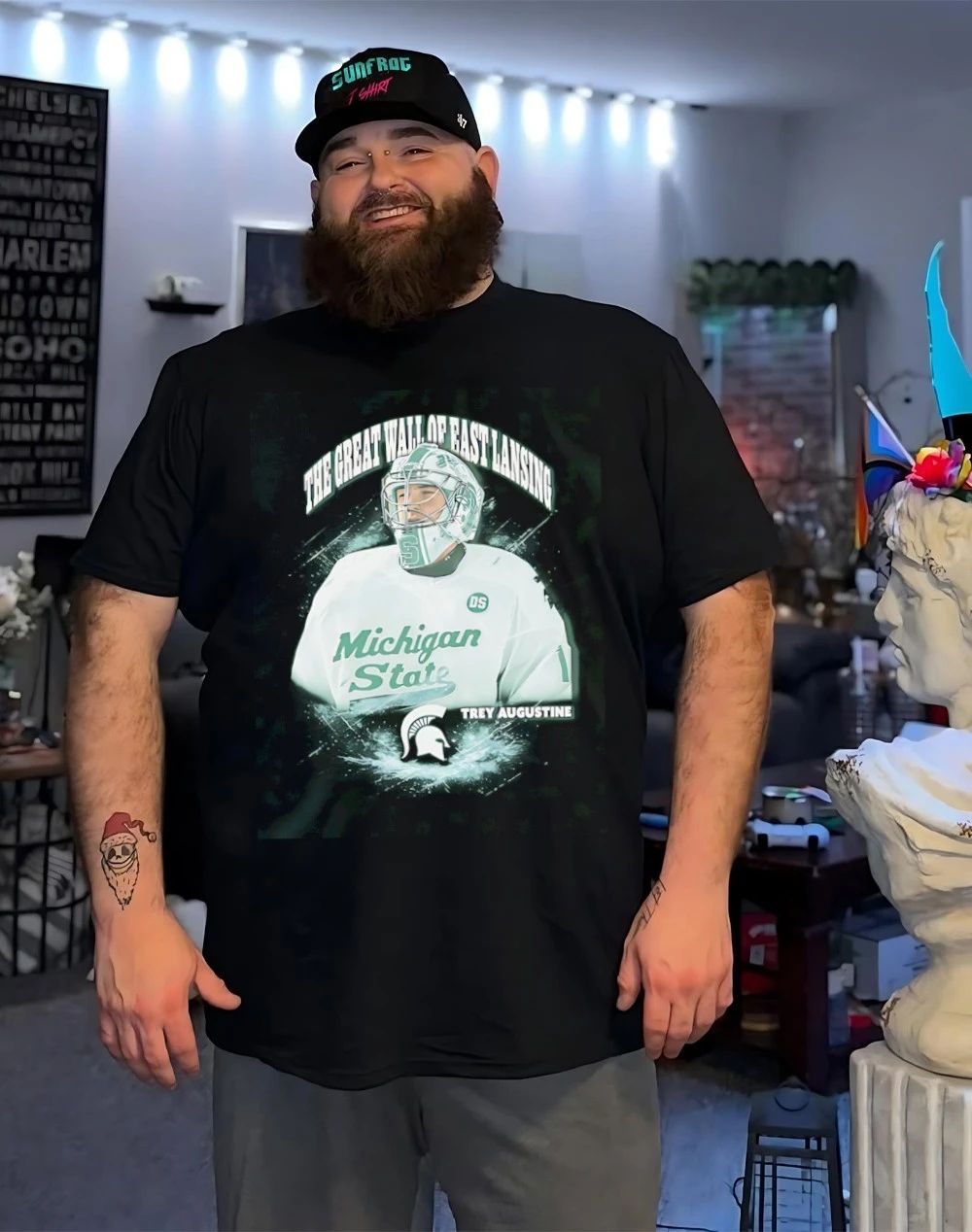 Trey Augustine Michigan State Spartans The Green Of East Lansing FF26 shirt
