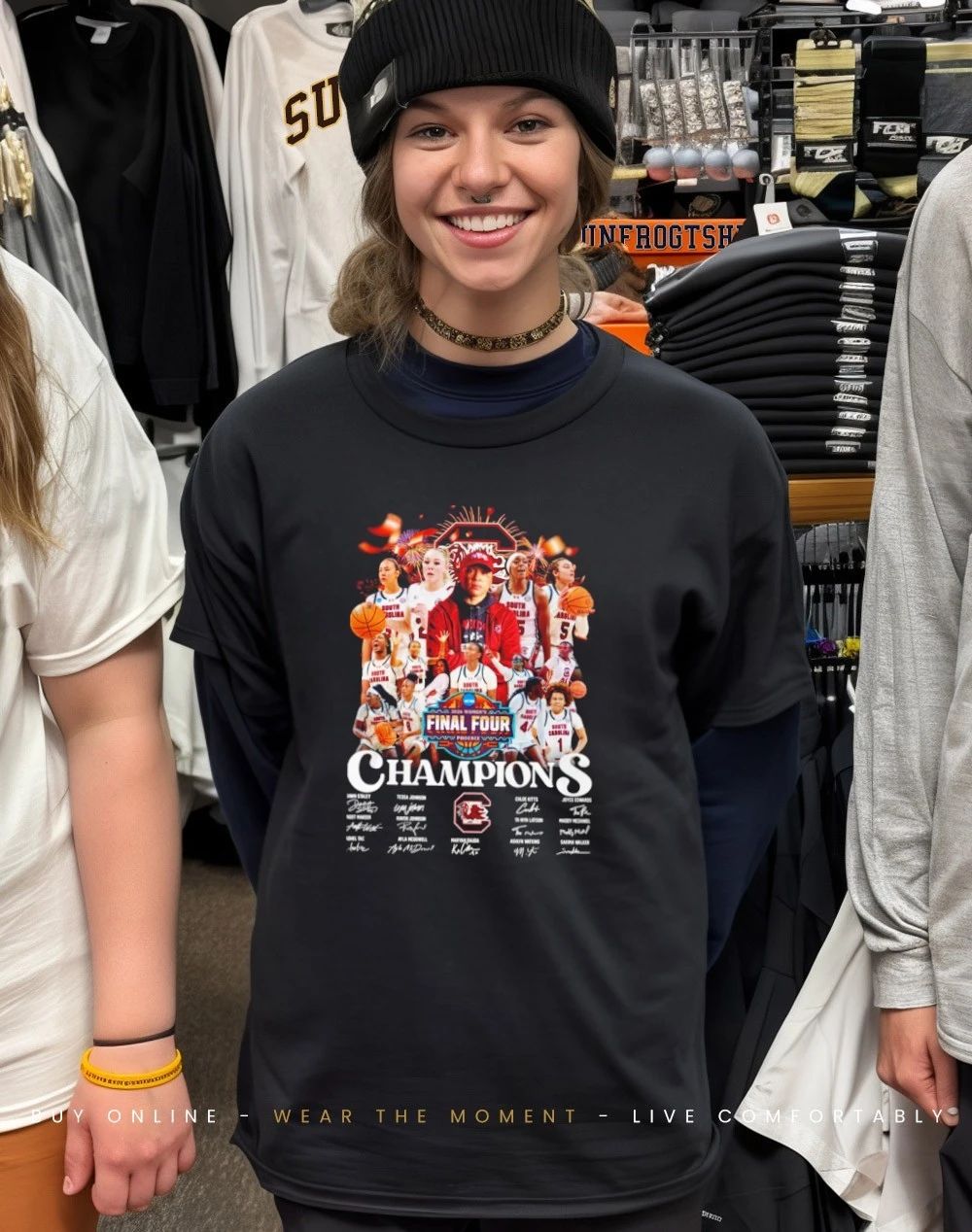 South Carolina Gamecocks women’s basketball 2026 NCAA Final Four Champions shirt