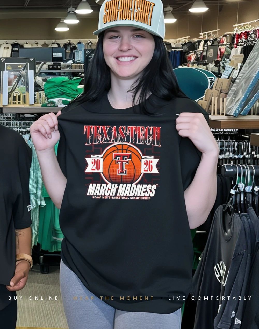 Texas Tech Red Raiders MBB 2026 March Madness logo shirt