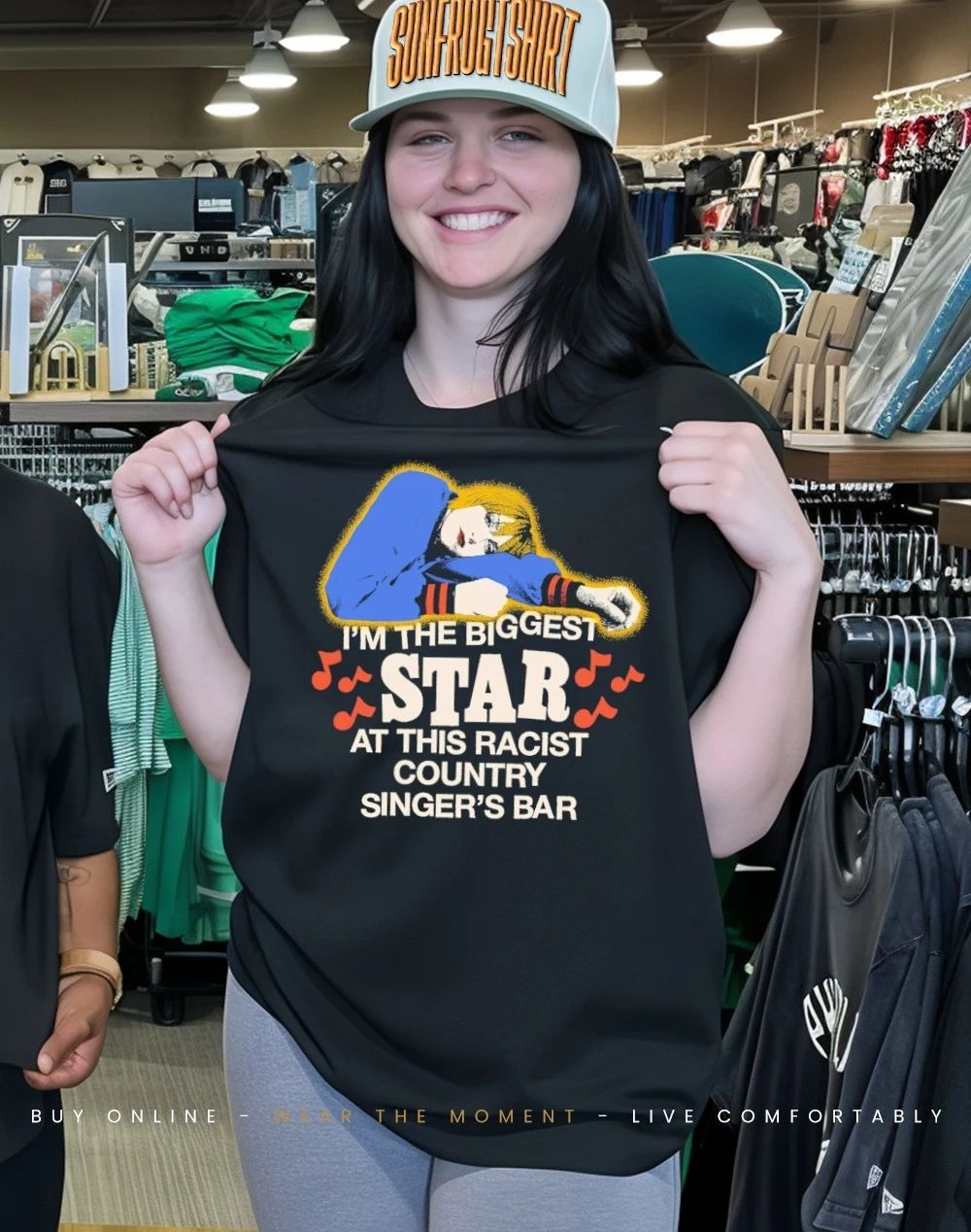 Hayley Williams I’m the biggest star at this racist country singer’s bar shirt