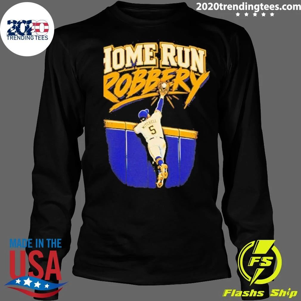 Garrett Mitchell Brewers Nlcs 2026 Home Run Robbery Shirt
