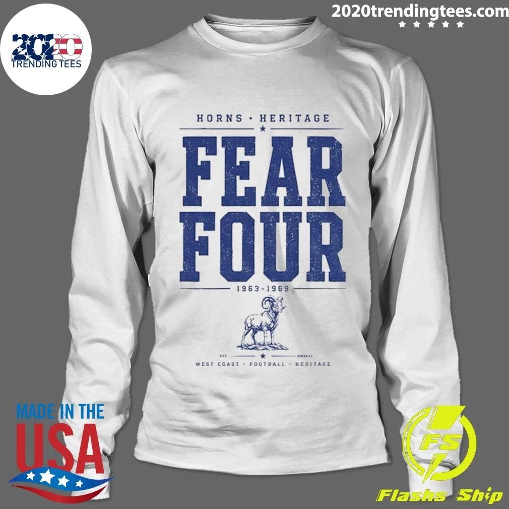 Horns Heritage Fear Four 1963-1969 Shirt