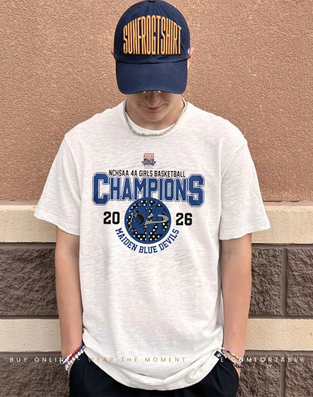 Maiden Blue Devils NCHSAA 4A Girls Basketball Champions 2026 shirt