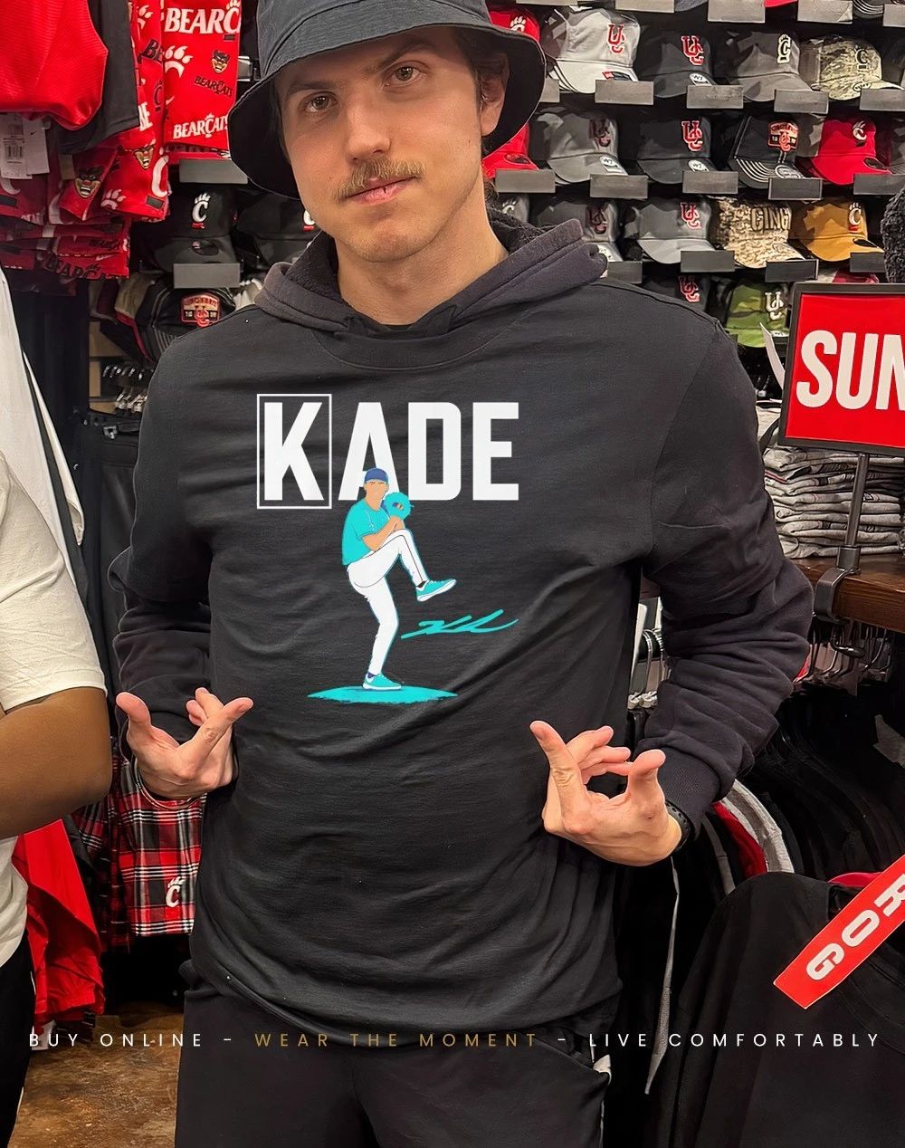 Kade Anderson Seattle Mariners K Sign shirt