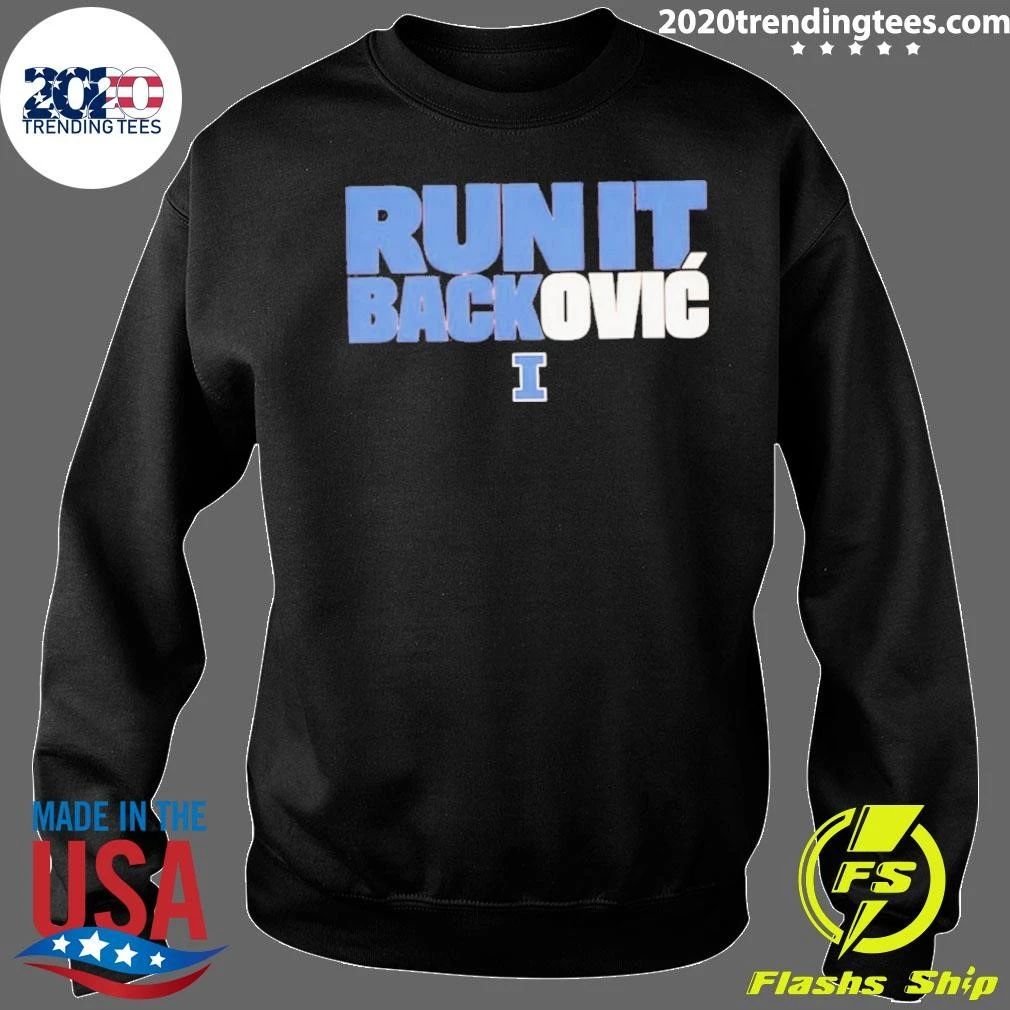 Andrej Stojakovic Illinois Fighting Illini Run It Backovic Shirt