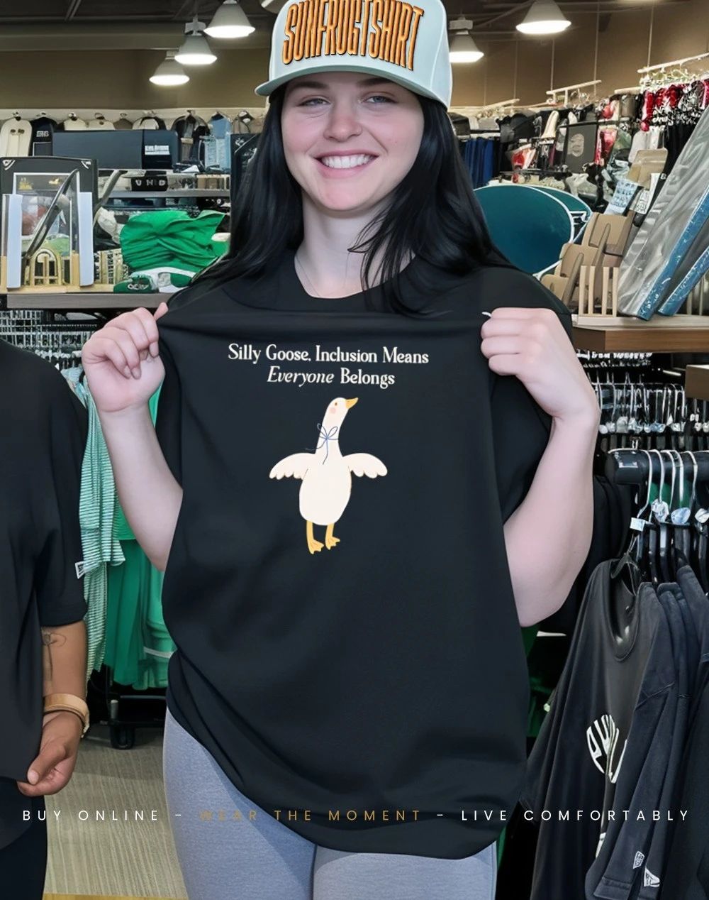 Silly Goose Inclusion means everyone belongs shirt