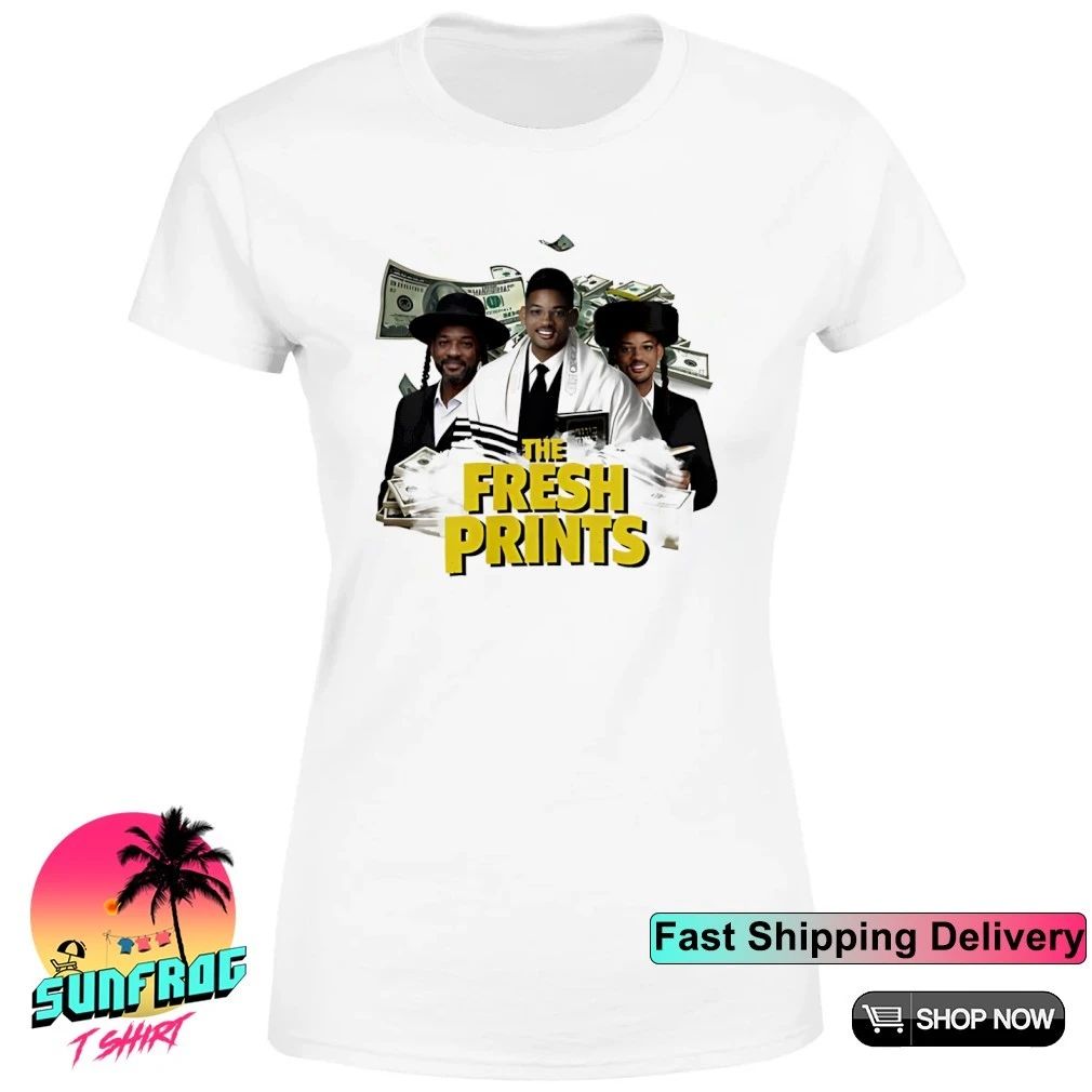 The Fresh Prints Will Smith The Fresh Prince parody poster shirt
