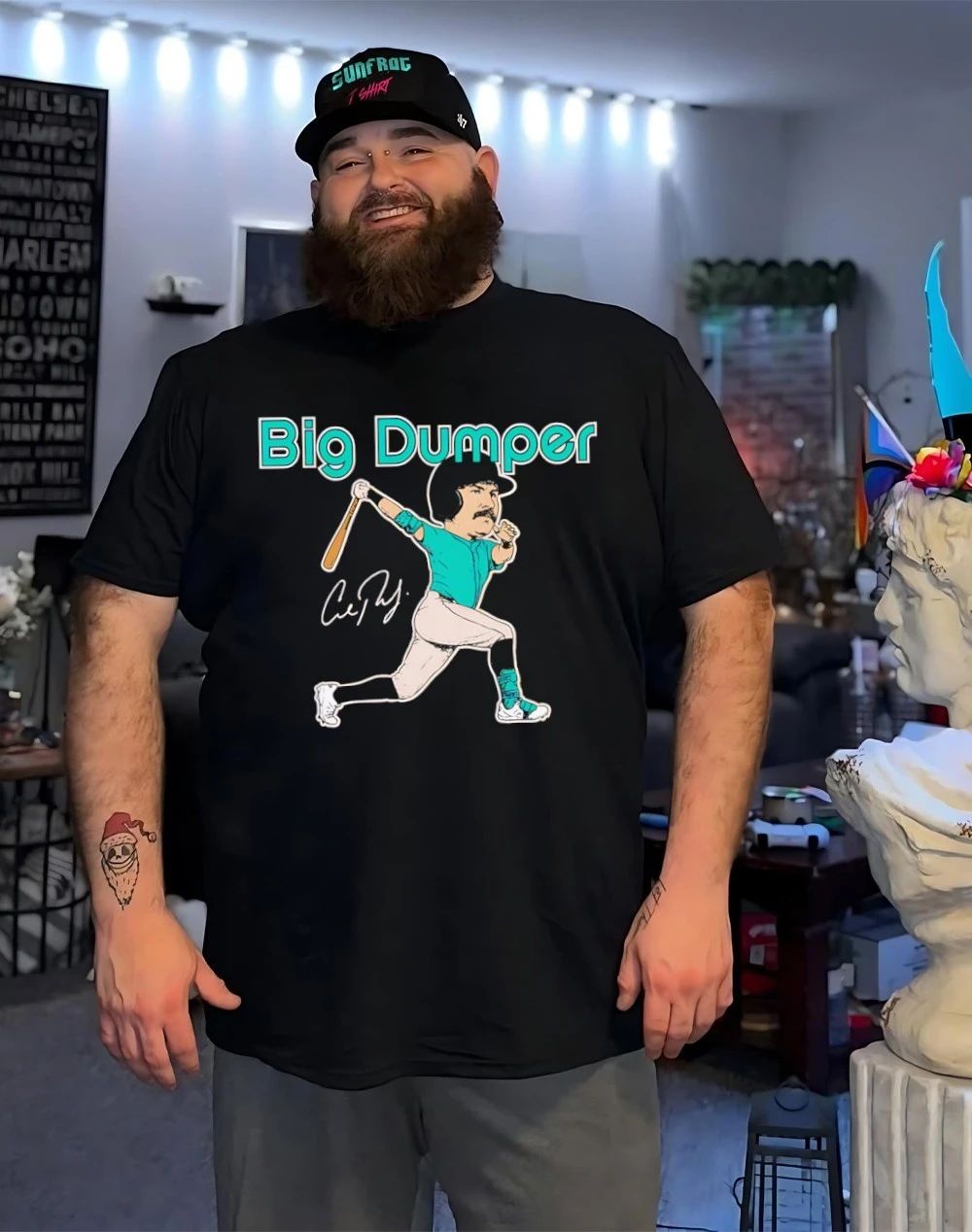 Cal Raleigh Seattle Mariners Big Dumper caricature shirt
