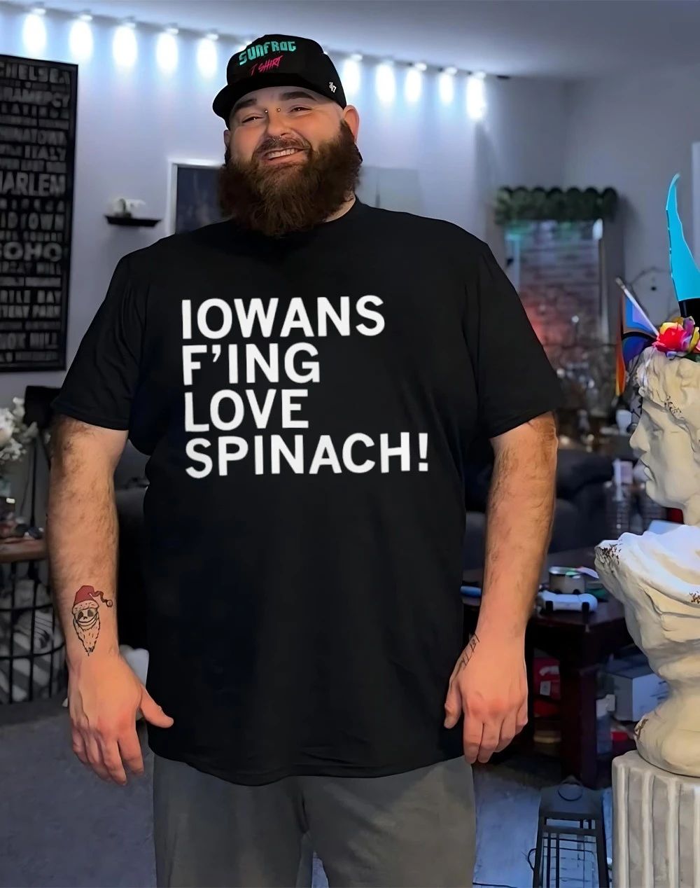 Lowans F’ing Love Spinach Shirt