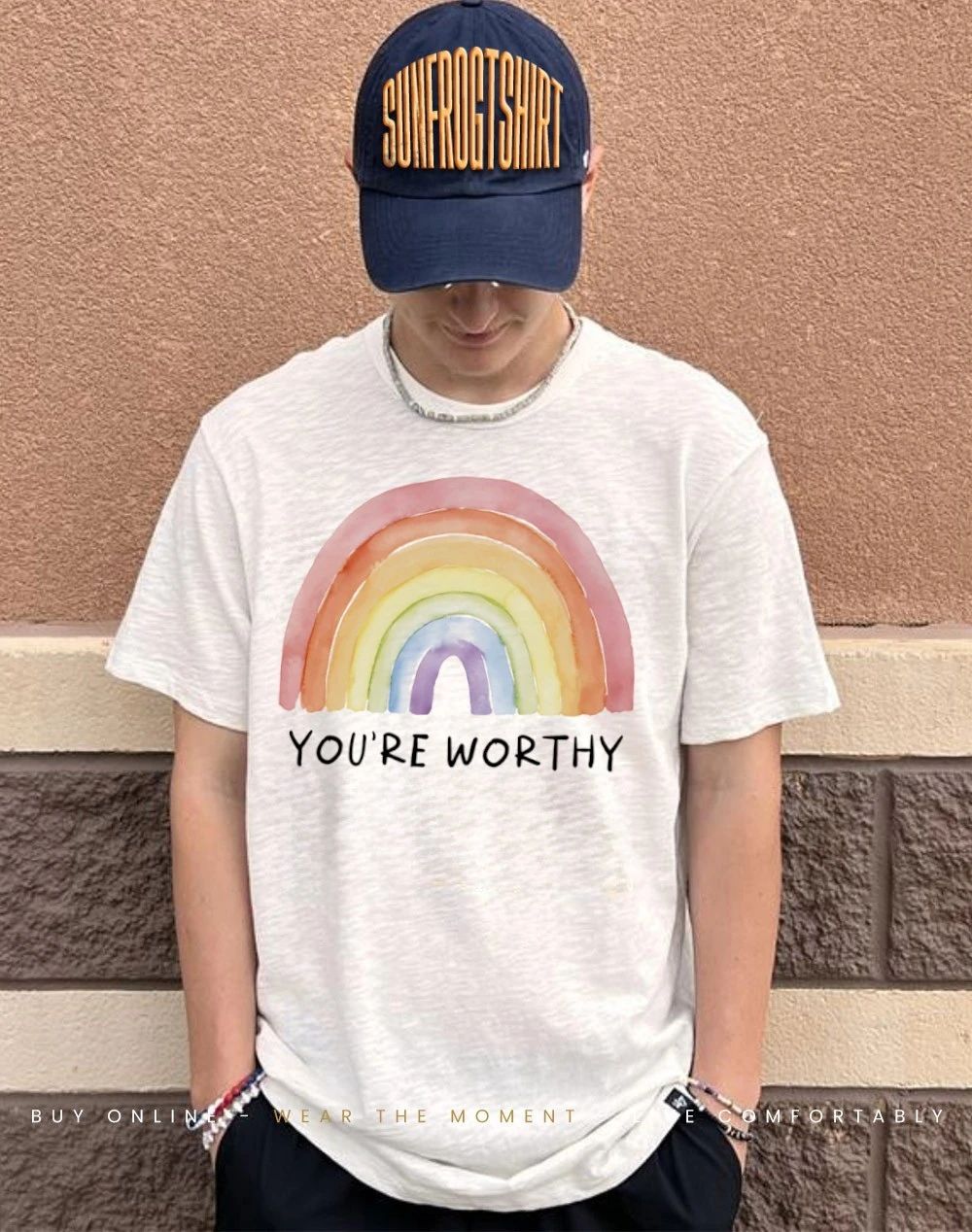 You’re worthy rainbow shirt