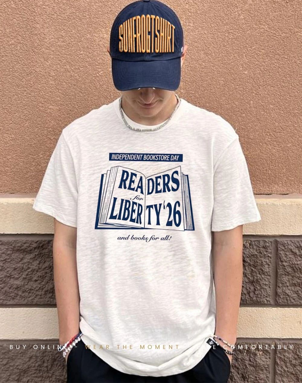 Independent Bookstore Day Readers for Liberty and Books for All shirt