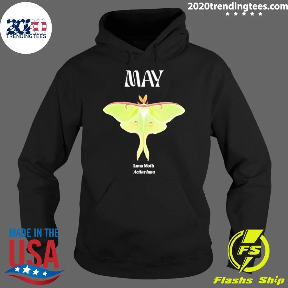 May Luna Moth Actias Luna Entomology Shirt