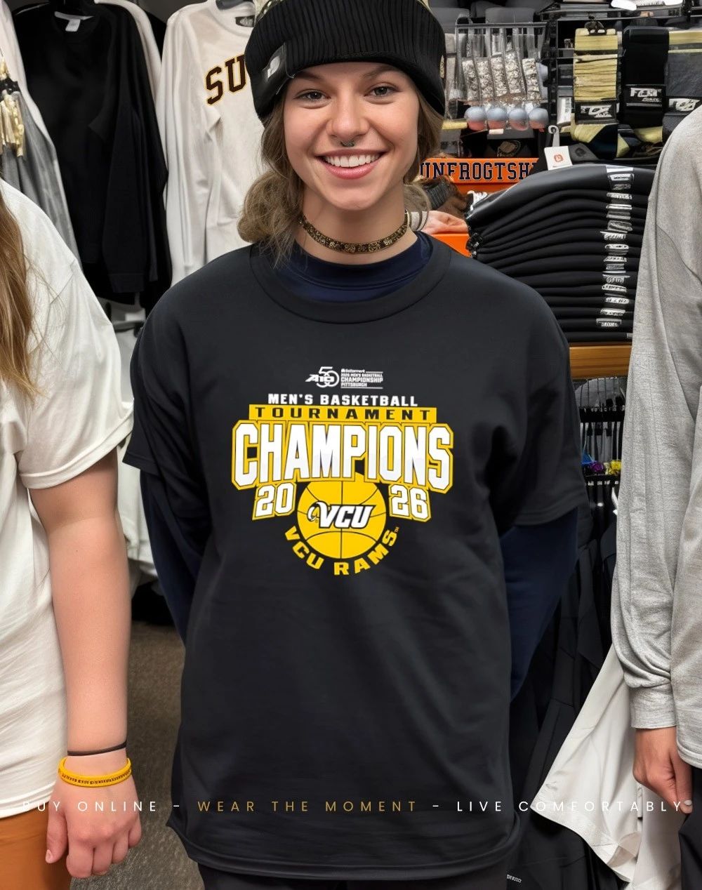 2026 Men’s Basketball A-10 Conference Champs Virginia Commonwealth Rams shirt