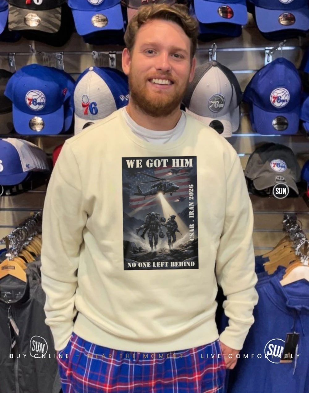 We got him no one left behind CSAR Iran 2026 shirt