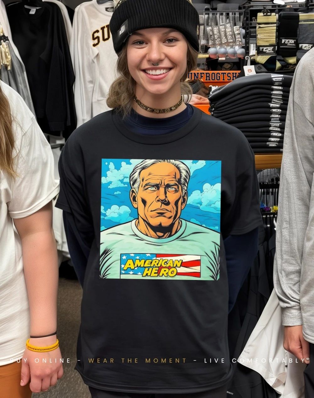 Greg Abbott American hero shirt