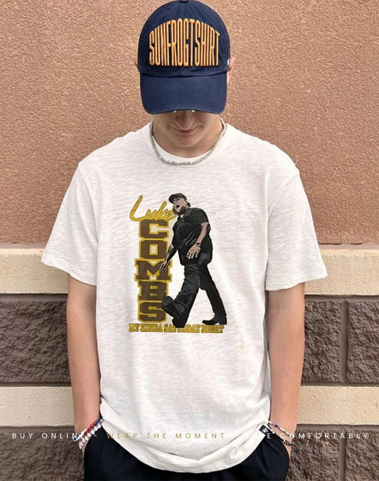 Luke Combs My Kinda Saturday Night 2026 Tour shirt