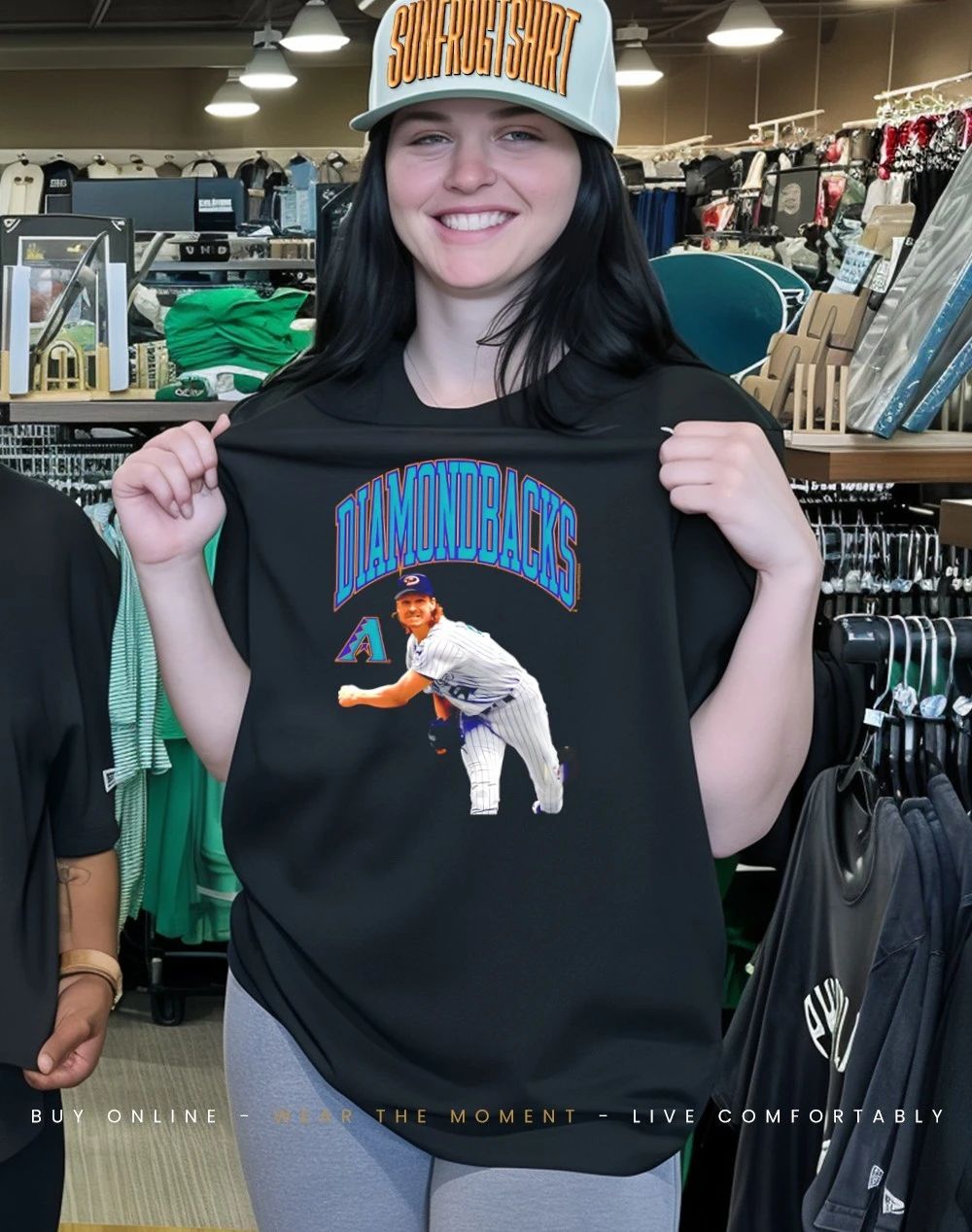 Randy Johnson Arizona Diamondbacks Photo Arch Player shirt