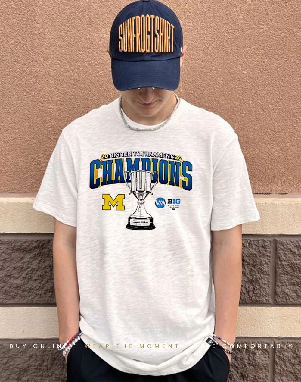 Michigan Wolverines Hockey 2026 Big Ten Tournament Champions shirt