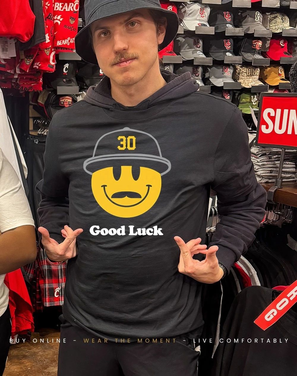 Pirates’ Paul Skenes good luck smile shirt