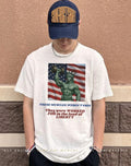 Lady Liberty these muscles weren’t free they were worked for in the land shirt