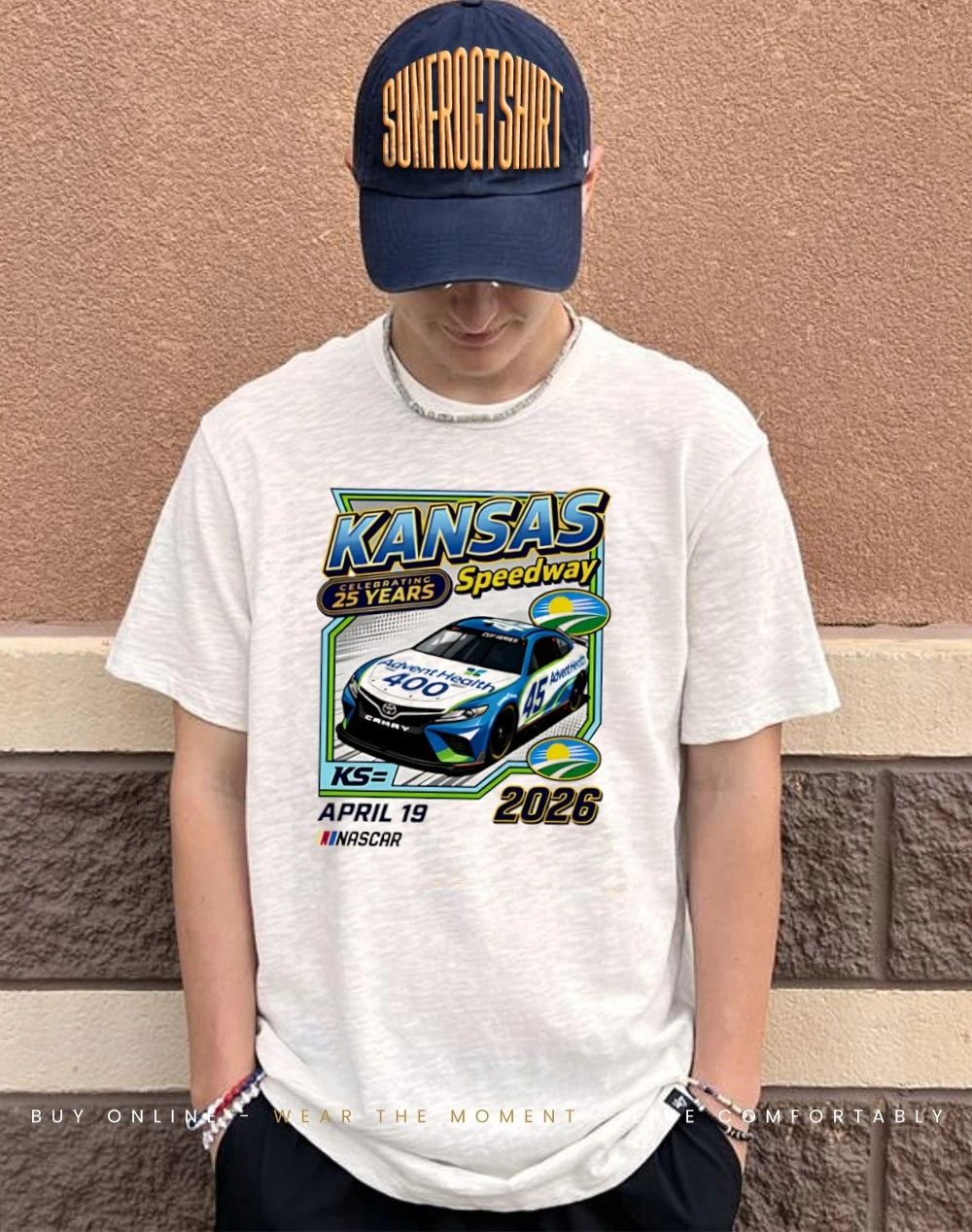 NASCAR Advent Health 400 Race Kansas Speedway 2026 shirt