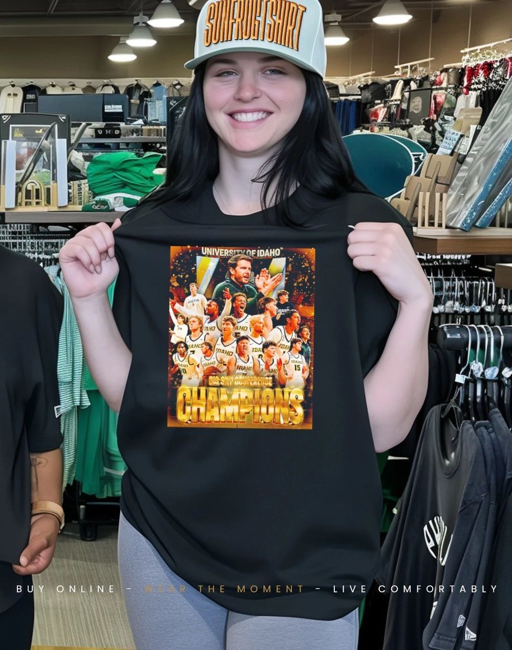 Idaho Vandals Men’s Basketball 2026 Big Sky Conference Champions Essentials poster shirt