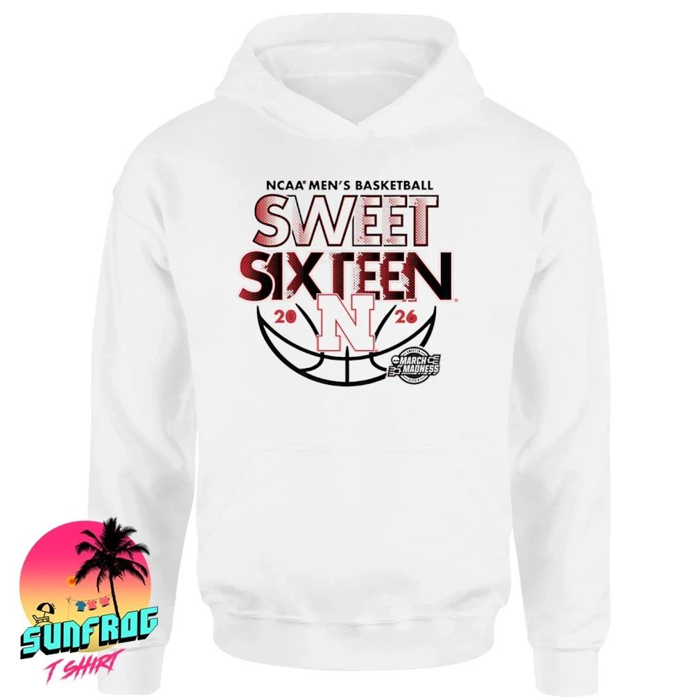 Nebraska Men’s Basketball 2026 NCAA March Madness Sweet Sixteen shirt