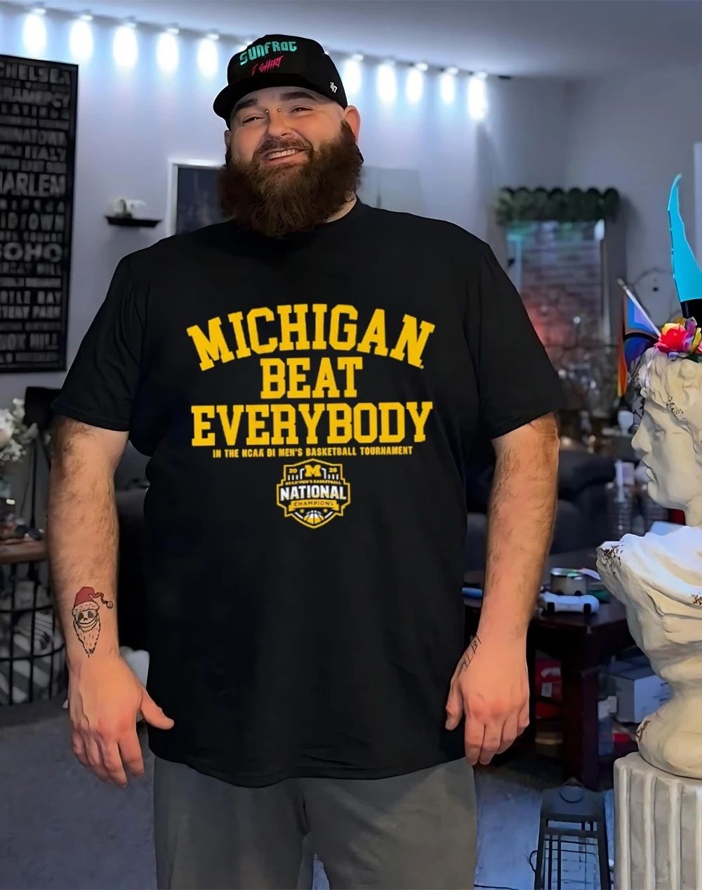 Michigan Wolverines MBB 2026 National Champions Beat Everybody shirt