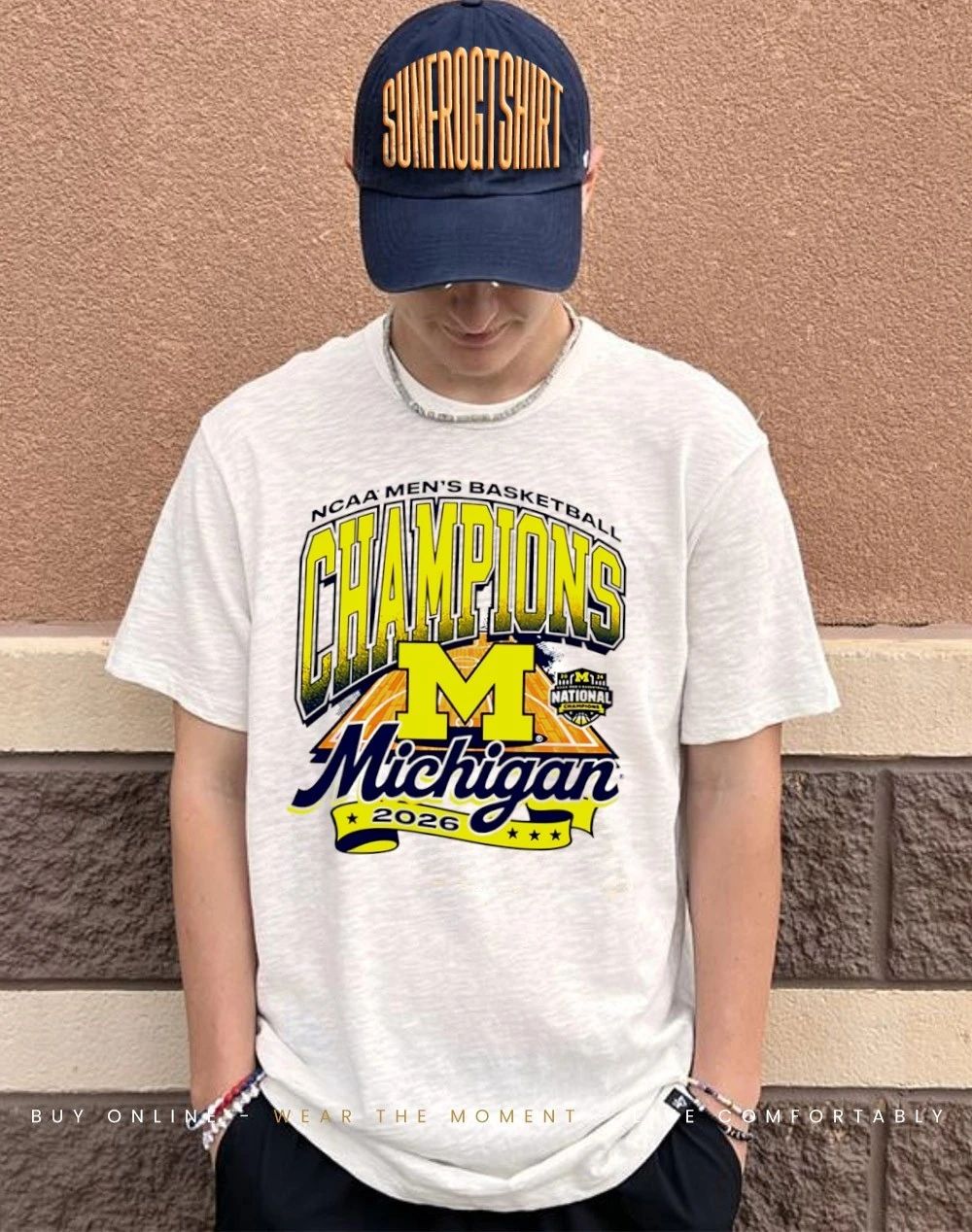Michigan Wolverines 2026 Men’s Basketball National Champions stadium shirt