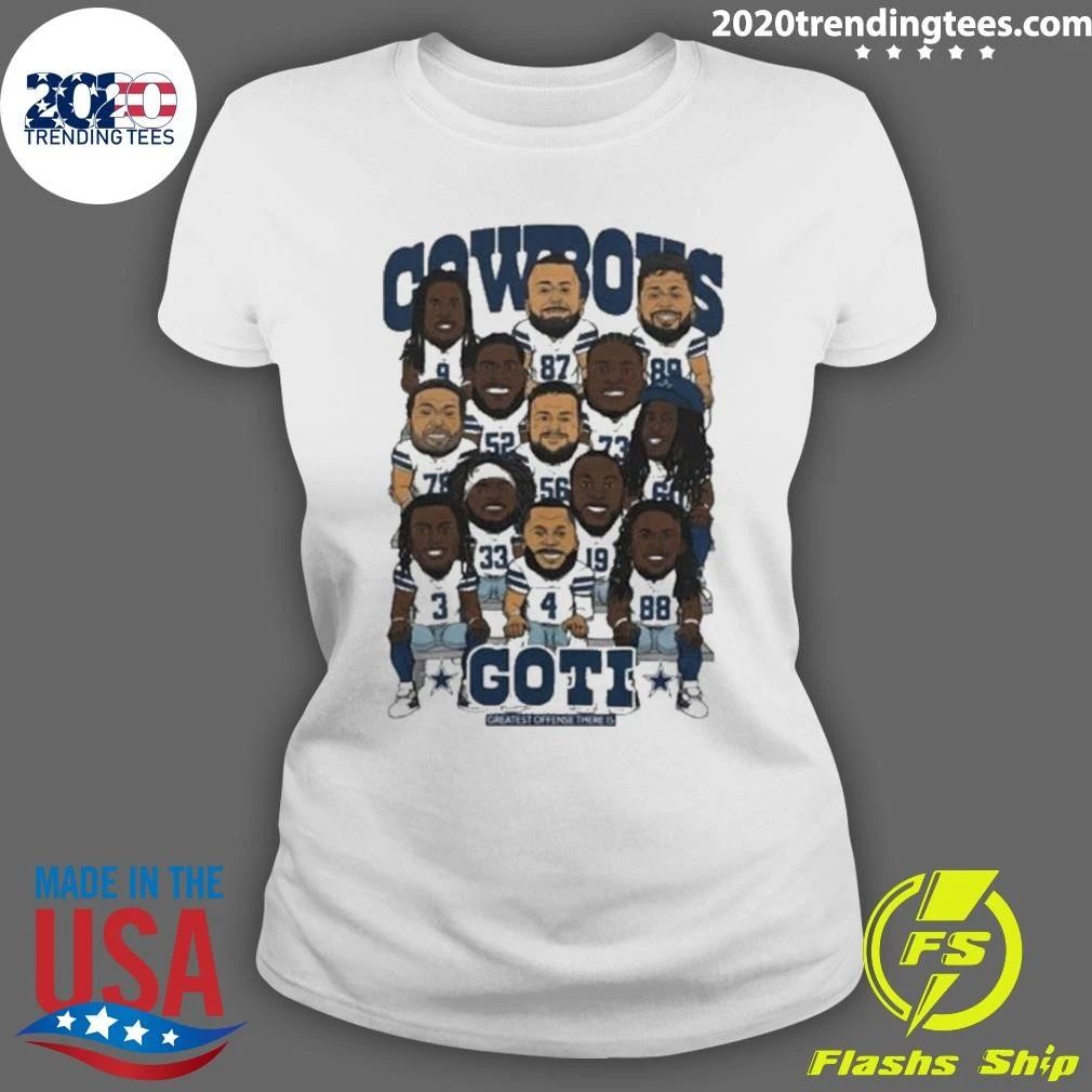 Goti Dallas Cowboys Greatest Offense There Is Shirt
