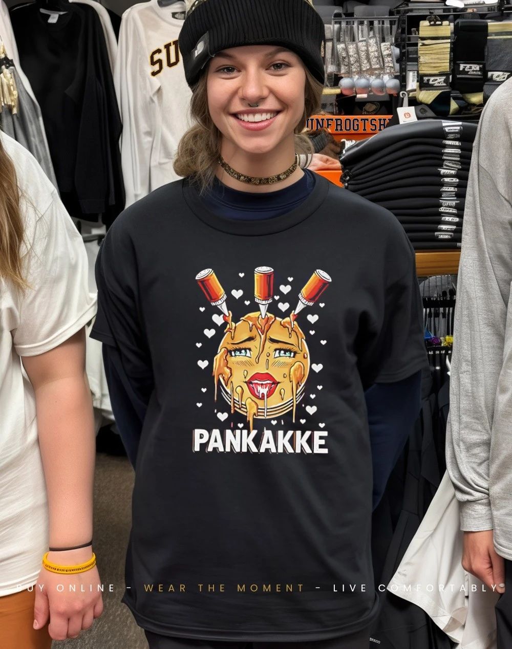 Pancake pankakke naughty horny shirt