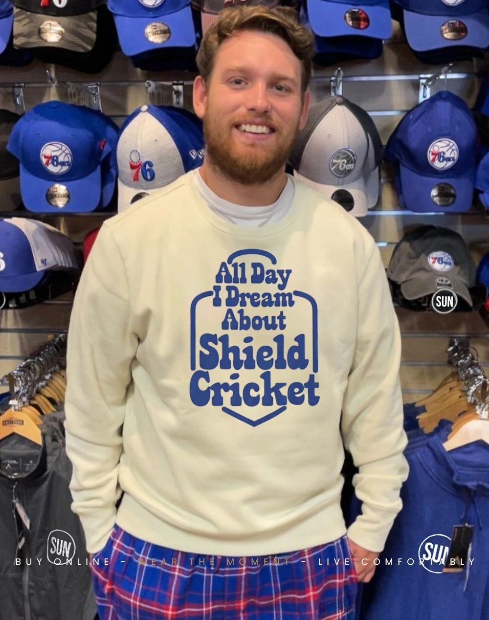 All Day I Dream About Shield Cricket shirt