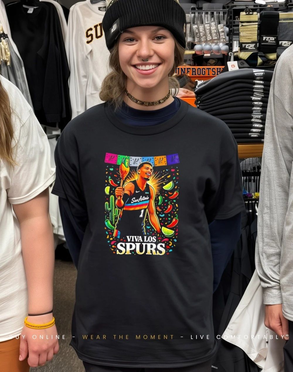 Crazy Hispanic Spurs Viva Los Spurs shirt