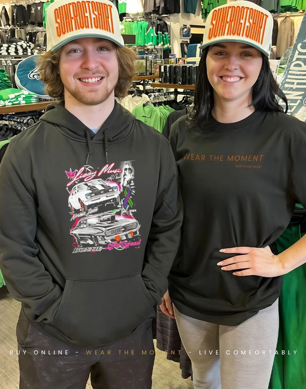 Lizzy Musi Norma Jean And Bonnie God Speed Shirt