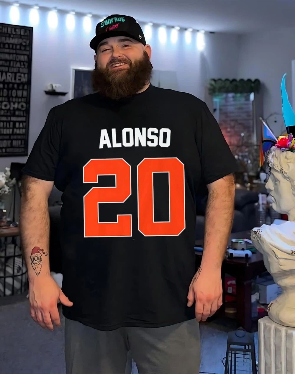 Florida Baseball Pete Alonso 20 number and name shirt