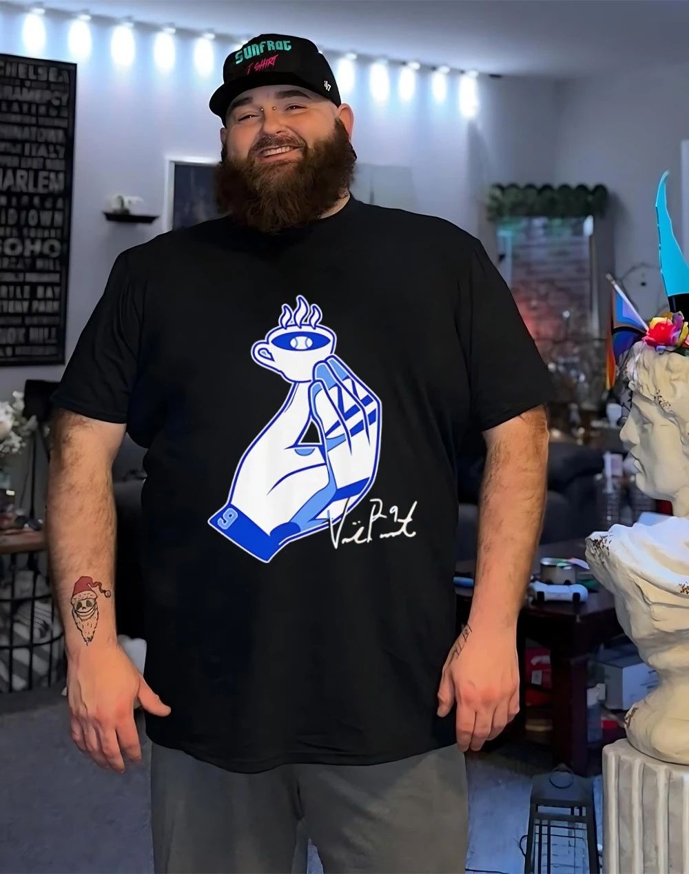 Vinnie Pasquantino Che Vuoi Espresso hand signature shirt